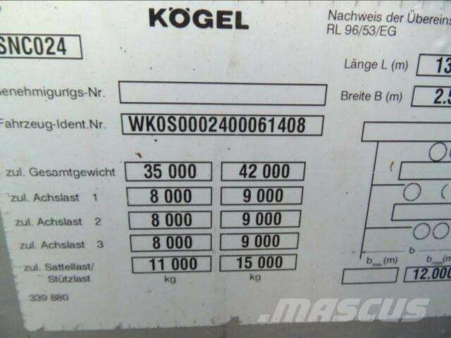 KÖGEL THREESIDED STRICKLING, COIL MULDE, VIN 408