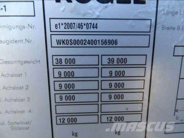 KÖGEL THREESIDED STRICKLING, VIN 906