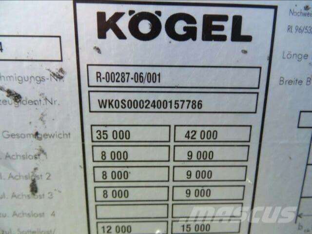 KÖGEL THREESIDED STRICKLING WITH COIL MULDE SYSTEM,786
