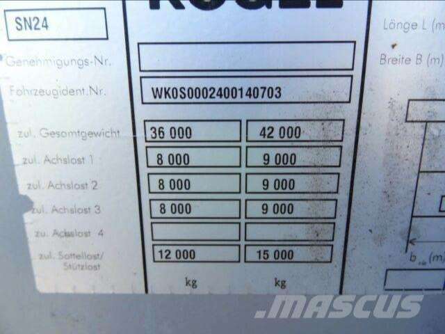 KÖGEL THREESIDED STRICKLING, VIN 703